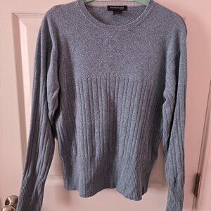 Kenneth Cole New York Light Blue Cotton Sweater Medium